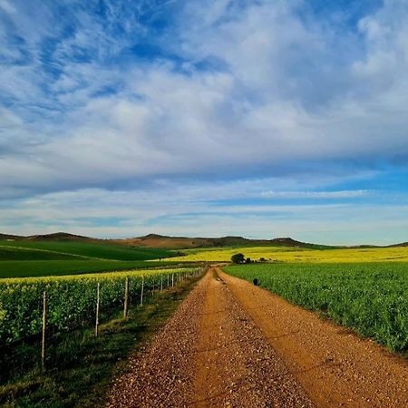 Die Blouhuis Farmhouse Retreat With A Hot Tub Cloeteskraal Esterno foto