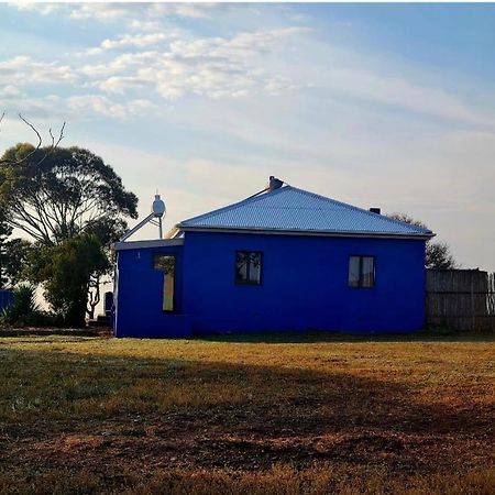 Die Blouhuis Farmhouse Retreat With A Hot Tub Cloeteskraal Esterno foto
